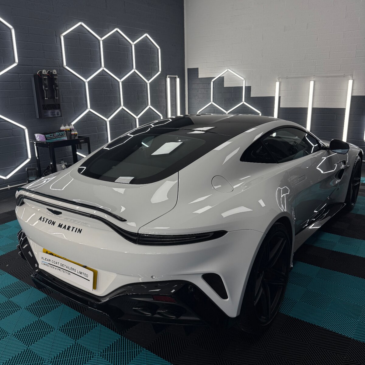Aston Martin Vantage detail — alternate angle